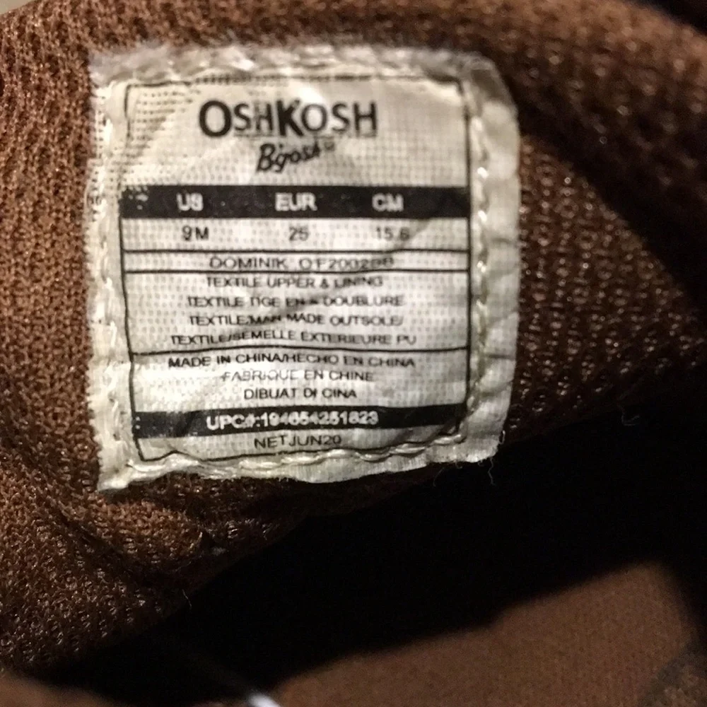 OshKosh Bgosh questions leave